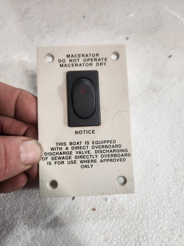 Chris craft boat macerator - craft,